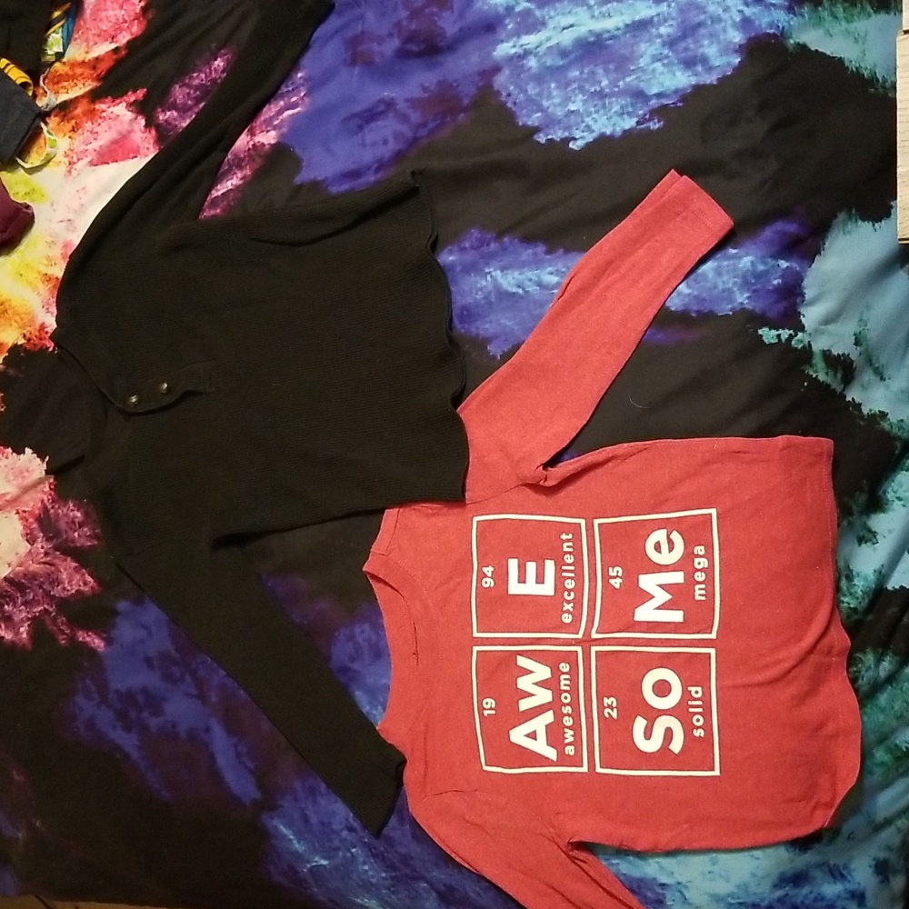 4 Boys size 4, 365 Garanimals long sleeve shirts